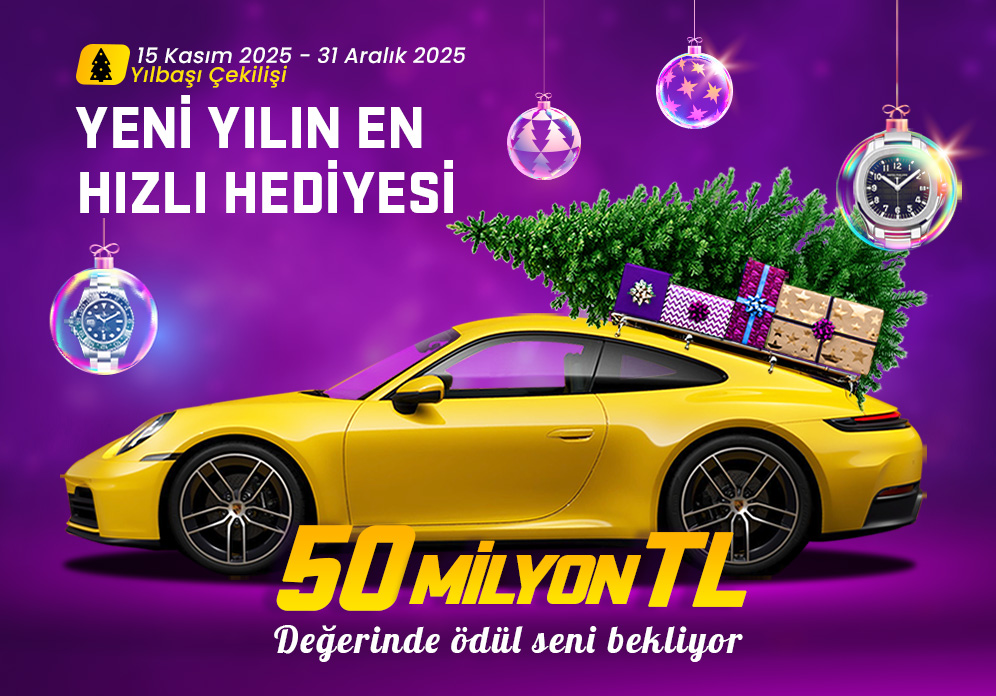 TrBet Yeni Yıl Çekilişi ve 50 Milyon TL’lik Ödül